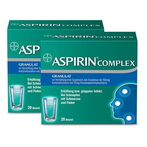 2x Aspirin Complex Granulat 2x20 St