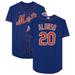 Pete Alonso Blue New York Mets Autographed Nike Authentic Jersey with "Polar Bear" Inscription