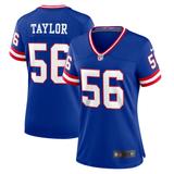 Women's Nike Lawrence Taylor Royal New York Giants Classic Retired Player Game Jersey