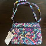 Disney Bags | Disney Vera Bradley Crossbody Bag | Color: Blue/Pink | Size: Os