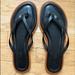 J. Crew Shoes | Brand New Jcrew Leather Sandal. Runs Small, More Like A 7.5 | Color: Black | Size: 8