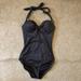 J. Crew Swim | J. Crew Black One Piece Swimsuit Bathingsuit Black Modest | Color: Black | Size: 0