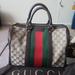 Gucci Bags | Gucci Boston Bag With Strap - Dust Bag | Color: Cream/Tan | Size: Os