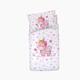 Bassetti baby duvet cover for cot size 90x110 art. UNIMAGIC pink