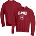 Men's Champion Crimson Loyola Marymount Lions Eco Powerblend Crewneck Pullover Sweatshirt