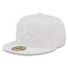 Men's New Era Oakland Athletics White on 59FIFTY Fitted Hat