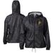 Women's Columbia Black Pittsburgh Pirates Team Flash Forward Full-Zip Windbreaker Jacket