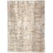 "5'3"" x 7'3"" Ivory Beige Nourison Luxurious Shag Area Rug - Nourison 99446005045"