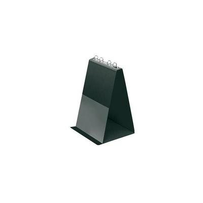 Veloflex - Tischflipchart din A4 4 Ringe Rundmechanik PVC-Folie kartonverstärkt schwarz 10 Hüllen