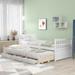 Modern & Timeless Twin Size Daybed with Twin size Trundle and 3 Drawers & Strong Durable Frame, No box Spring Required