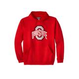 Men's Big & Tall NCAA Long-Sleeve Hoodie by NCAA in Ohio State (Size 6XL)