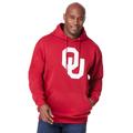 Men's Big & Tall NCAA Long-Sleeve Hoodie by NCAA in Oklahoma (Size 3XL)