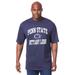 Men's Big & Tall NCAA Short-Sleeve Tee by NCAA in Penn State (Size 4XL)