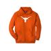 Men's Big & Tall NCAA Long-Sleeve Hoodie by NCAA in Texas (Size 3XL)