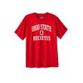 Men's Big & Tall NCAA Short-Sleeve Tee by NCAA in Ohio State (Size 5XL)