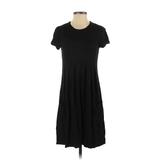 Lily Casual Dress - A-Line: Black Solid Dresses - Women's Size Small