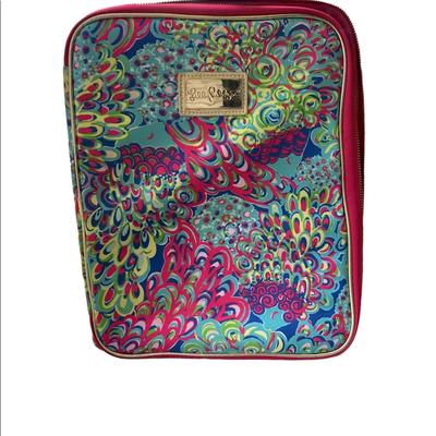Lilly Pulitzer Accessories | Lilly Pulitzer Ipad Case Organizer 12 Inch Pink New | Color: Blue/Pink | Size: Os
