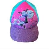 Disney Accessories | Blue Disney's Vampirina Cap Baseball Girls Kids Children Summer Hat Adjustable | Color: Blue/Purple | Size: Osbb