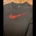 Nike Shirts & Tops | Boys Long Sleeve Nike Shirt | Color: Black/Red | Size: Xlb