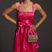 Anthropologie Dresses | Anthropologie Maeve Bow-Tie Satin Mini Dress Size 12 | Color: Pink | Size: 12