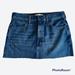 Levi's Skirts | Levis 70’s High Micro Mini Denim Jean Skirt Size 30 | Color: Blue | Size: 30