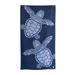 Bayou Breeze Seakeeper Cotton Blend Beach Towel Cotton Blend in Blue | Wayfair BFA3EC2461354E47A729649B8BB60FCC