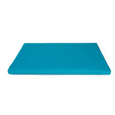 EveryYay Teal Happy Place Durable Dog Mat, 41" L X 26" W X 2" H