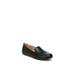 Wide Width Women's Nina Casual Flat by LifeStride in Black (Size 9 1/2 W)