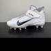 Nike Shoes | Mens Size 11 Wide Nike Alpha Menace Pro 2 Mid White Football Cleats Bv3951-100 | Color: White | Size: 11