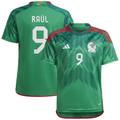 Youth adidas Raul Jimenez Green Mexico National Team 2022/23 Home Replica Player Jersey