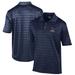 Men's Champion Navy Saginaw Valley State Cardinals Textured Solid Polo