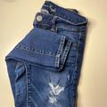 American Eagle Outfitters Jeans | American Eagle Super Stretch Jegging Jeans: Blue And White | Color: Blue/White | Size: 4