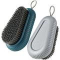 2 pièces Brosses à récurer Multi-usage Heavy Duty Scrub Brush Soft Scrubbing Brush Set pour lessive