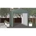 ShelterLogic 16 Ft. W x 14 Ft. D Garage Metal in Gray | 191.49 H x 170.76 W x 270.72 D in | Wayfair SQAACC0104C01402316