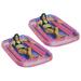 Swimline 9052 71 Inch Swimming Pool Inflatable Tub Float Lounge Chairs (2 Pack)