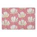 Pink/White 27 x 18 x 1 in Kitchen Mat - Red Barrel Studio® Kitchen Mat | 27 H x 18 W x 1 D in | Wayfair 07B114AA397142F89492A7741DA1BAA1