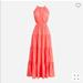 J. Crew Dresses | Jcrew Harbour Side Cutout Dress | Color: Orange | Size: S