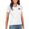 Women's Antigua White Toronto Rock Team Logo Legacy Pique Polo