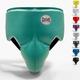 Geezers Boxing Elite Pro 2.0 Groinguard for Boxing, Premium Leather Groin Guard For Sparring Fighting Abdominal Protector for Men (Small, Mint Green)