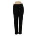 H&M Casual Pants - High Rise Straight Leg Boyfriend: Black Bottoms - Women's Size Small