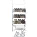 Rebrilliant Kanea Cabinet Door Organizer Metal in Gray | 36.6 H x 15.7 W x 5.3 D in | Wayfair 7E673433983A484EA83A8487E3F7B3A7