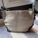 Coach Bags | Coach Carly Beige Brown Leather Shoulder Bag Purse Handbag 10615 | Color: Brown/White | Size: Os