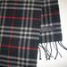 Burberry Accessories | Amazing Burberrys Of London Cashmere/Wool Red White Navy Nova Check Scarf | Color: Blue/Red | Size: Os
