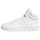 adidas Damen Hoops 3.0 Mid Classic Shoes Sneaker, FTWR White/FTWR White/Dash Grey, 43 1/3 EU