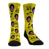 Men's Rock Em Socks Donovan Mitchell Utah Jazz Player Hooper Allover Crew