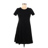 Vero Moda Casual Dress - A-Line: Black Solid Dresses - Women's Size Medium