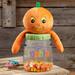 Personalization Mall Halloween Pumpkin Insulated Food Jar Plastic in Green/Orange | 10 H x 4 W x 4 D in | Wayfair 32099