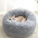 Tucker Murphy Pet™ Bryen Doughnut Suede/Cotton in Gray | 6 H x 13.8 W in | Wayfair B6492C88370D4CE3A825FC9AD627406F