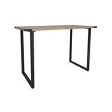 Safco Products Company Mirella SOHO Table Desk Wood/Metal in Black/Brown | 30 H x 48 W x 24 D in | Wayfair 5511SDD