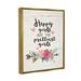 Trinx Happy Girls Prettiest Canvas Wall Art By Jo Moulton Canvas in Black/Brown/Green | 31 H x 25 W x 1.7 D in | Wayfair